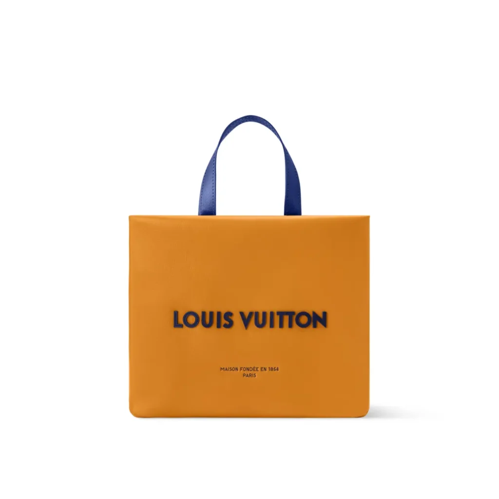 【NIGOコラボ /ピンク】Louis Vuitton ショッパーバッグ MM Louis Vuitton x Nigo Shopper Tote MM Pink in Leather with