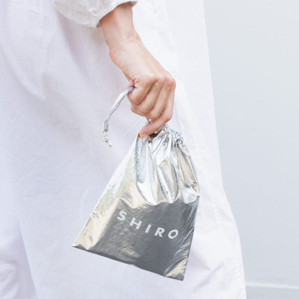 SHIRO 巾着型専用ポーチ