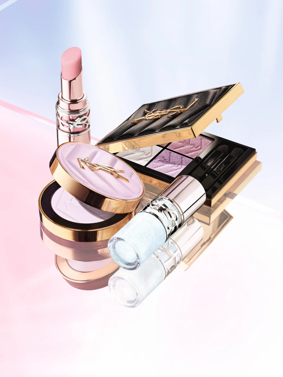 デパコス 韓国コスメ まとめ売り Laka ETVOS fwee YSL YSL BEAUTY「クリスタル ラブ コレクション」登場 透明感あふれる限定