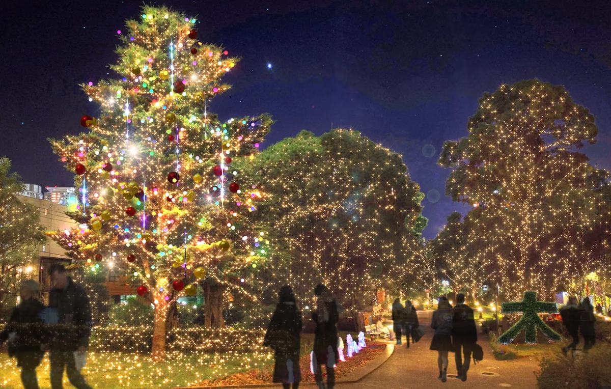 東京ミッドタウンのTHE DREAMING TREE（イメージ）