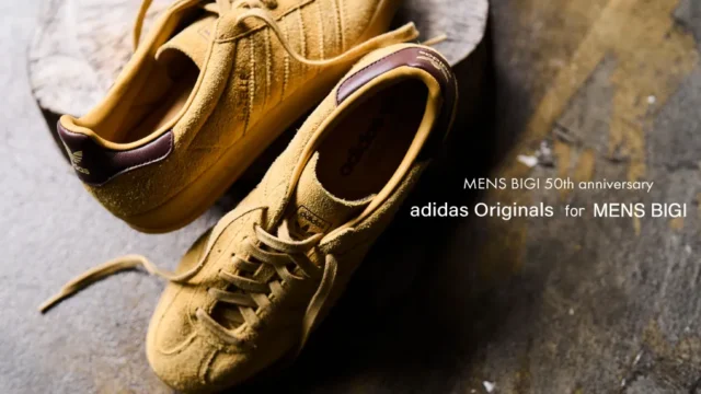 adidas×MEN'S BIGIのコラボシューズ　「GAZELLE INDOOR」